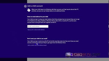 How to Set up a Child Account on Windows 8.1