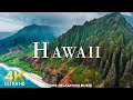 FLYING OVER HAWAII (4K UHD) - Relaxing Music Along With Beautiful Nature Videos(4K Video Ultra HD)