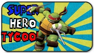 Roblox Super Hero Tycoon - Why Do I Have King Koopa Shell - TMNT Raphael Gameplay screenshot 5