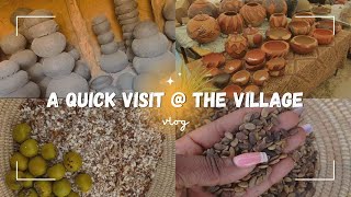 A Quick Visit at the Village | Village Vlog #namibianyoutuber #cultureandtraditions