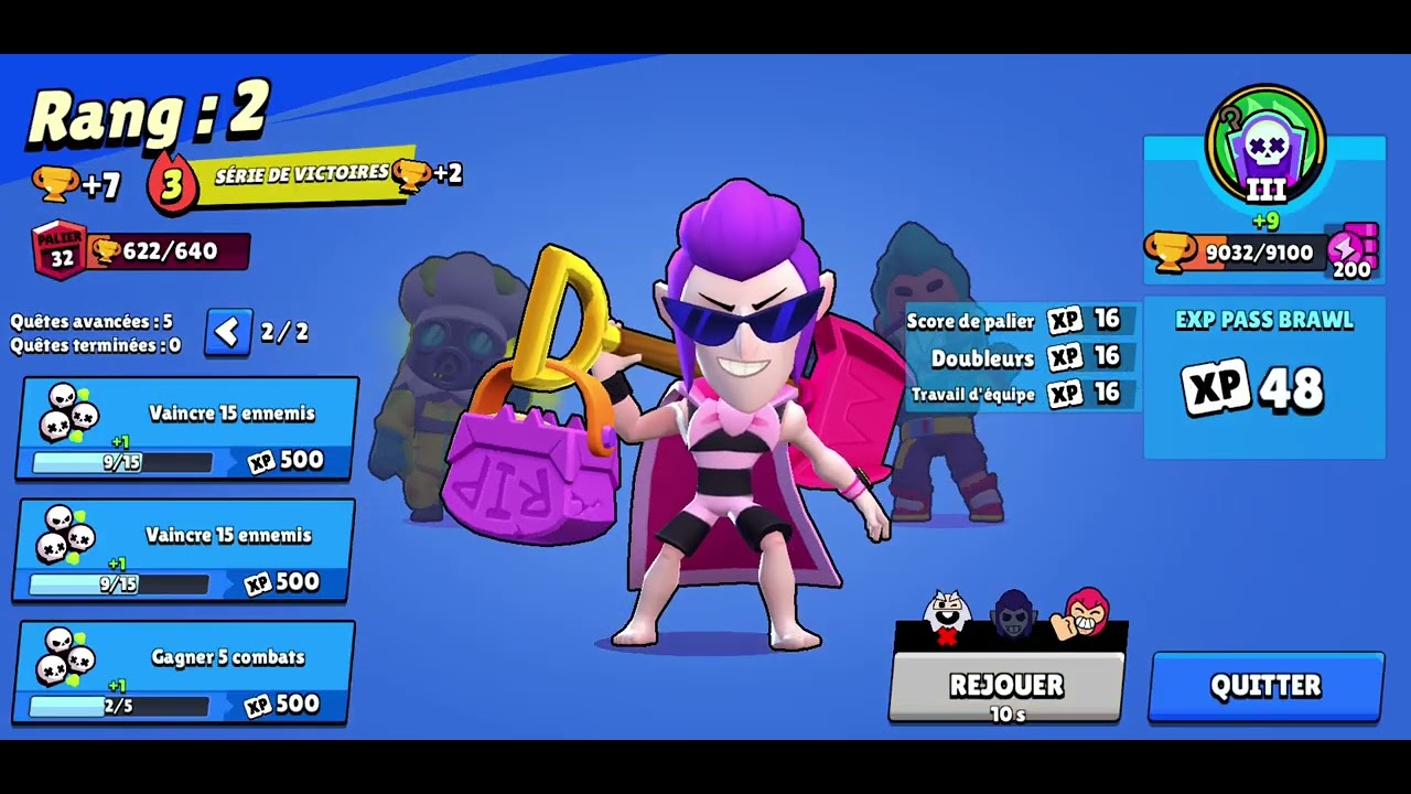 Petit gameplay brawl star avec mon pote