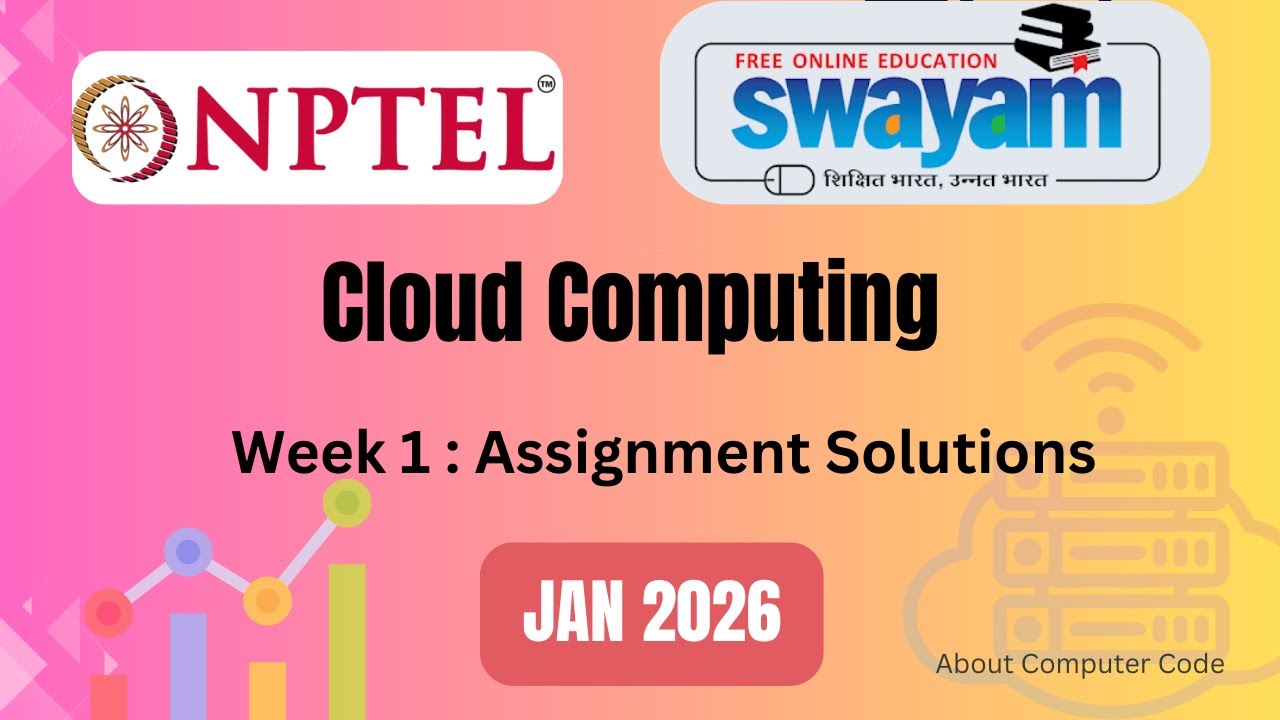 Cloud Computing week 1 assignment solutions (Jan 2026) 