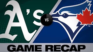 Daily recap: aaron sanchez tossed five strong innings of one-run ball
and randal grichuk collected three hits in the blue jays' win about
major league baseba...