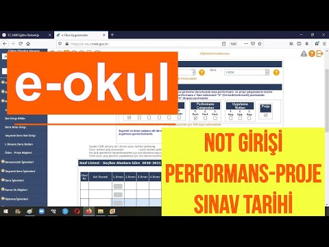 EOKUL ile Neler Yapılabilir? Eokul Not girişi, Karne Görüşü Ekleme Nasıl Yapılır?Göstererek anlattık