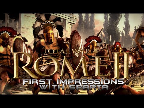 Total War: Rome 2 - First impressions - First Battle with Sparta