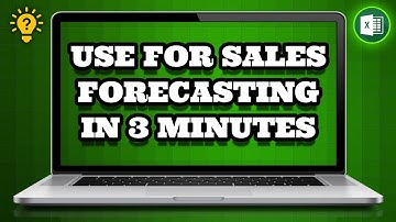 How to Use Excel for Sales Forecasting in 3 Minutes | Social Tech Insider