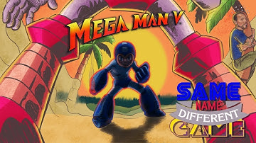 Same Name, Different Game: Mega Man 5 (Mega Manniversary Part I) NES vs. Game Boy