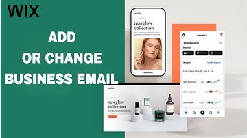 How To Add Or Change Business Email On Wix App