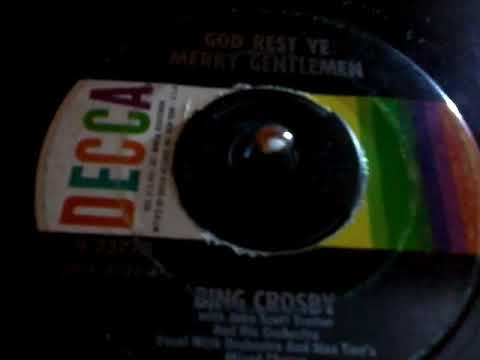 God Rest Ye Merry Gentlemen(Bing Crosby, Decca records on. 9-23778/VDLA 3028)
