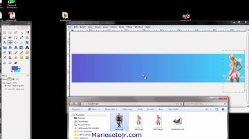 How To Create a Header Graphics fast for free | Image Tutorial with Gimp