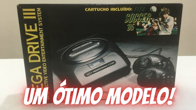 Console Mega Drive 3 com 30 jogos na memória - Sebo dos Games - 10 anos!