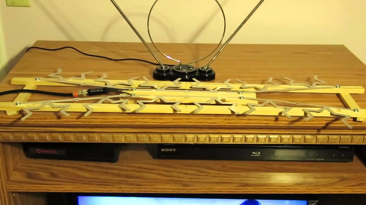 Tripar DIY fractal hdtv antenna kit review by owner - YouTube