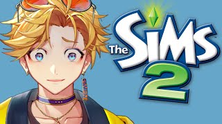 : VTUBER SIMULATES THAT HE HAS A LIFE  SIMS 2NIJISANJI EN | Yu Q. Wilson
