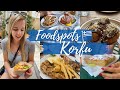 KORFU / die besten FOODSPOTS 🇬🇷