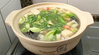 Dory fish soup with tofu || Cara Simpel Buat Sup Ikan Dori Tofu