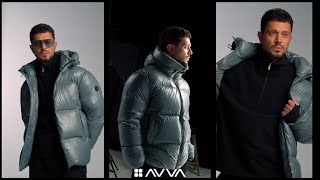 Avva Fw2526 Backstage - %100 Kaz Tüyü Şi̇şme Mont