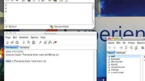 Tutorial: VisualWorks Basic Introduction - Blocks