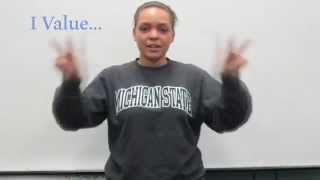 Bailey Scholars ANR 210 I Value ASL video