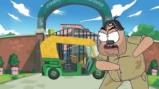 Scary Indian High School Ep 1. Van Driver Vs Auto Driver
