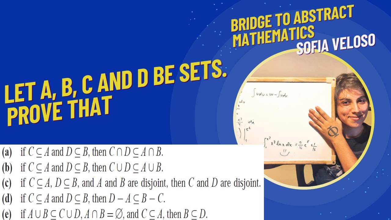 2.2.10 - Let A,B,C, and D be sets. Prove that (a) if C⊆A and D⊆B, then C∩D⊆A∩B...