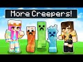 Minecraft but with MORE CREEPERS!