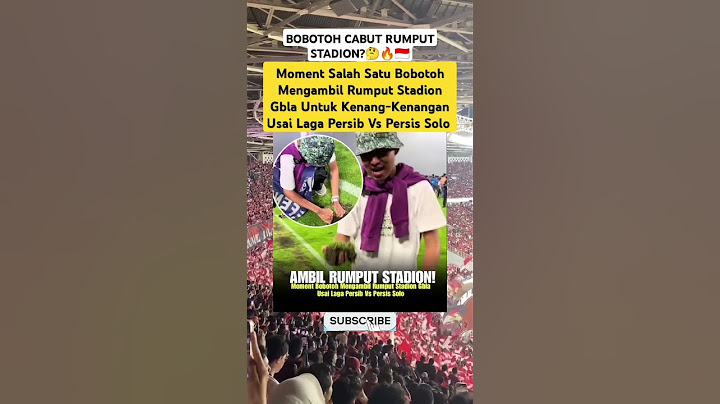 BOBOTOH CABUT RUMPUT STADION GBLA?🤔🇮🇩🔥 #bobotoh #gbla #persib #persibjuara #briliga1