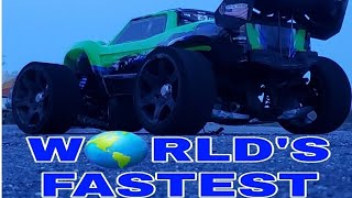 126 mph Traxxas X maxx Worlds fastest