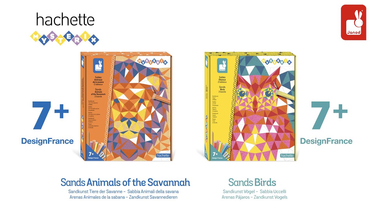Coffret Créatif Sable Animaux Savane - 2 Tableaux à Créer, Dès 7 Ans, Activité Manuelle Enfant - 5