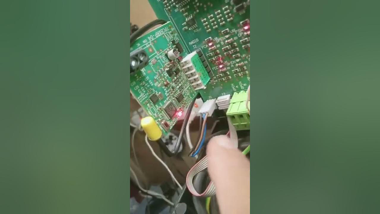 FAAC automatic gate opener remote control programming YouTube