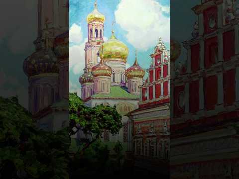 Аполлинарий Васнецов - художник, воссоздавший облик старой Москвы #история #художник #пейзаж