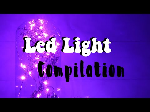 LED light compilations ~DIY colours addition! - YouTube