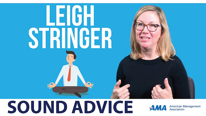 Leigh Stringer Advice is to Not Forget That Your P...
