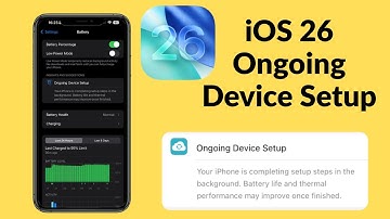 Ongoing Device Setup iPhone Battery How to Fix | iOS 26 Ongoing Device Setup.
