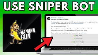 Banana Gun Tutorial | How To Use Banana Gun Sniper Bot  (2024) by TKO TAKEOVER 6 views 2 days ago 1 minute, 40 seconds