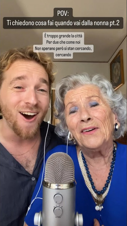 E Penso A Te - #luciobattisti con mia #nonna #nonnaenipote #canzoneitaliana #pianocover #pianomusic