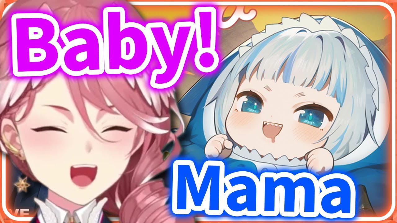 Lui is Gura's New Mama Now 【Hololive】