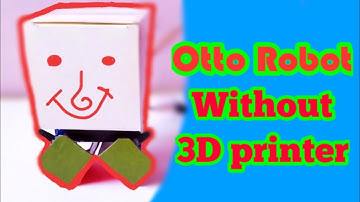 Make an Otto Diy dancing robot without 3d printer || #circuitplayground #adafruit #smartcreativity