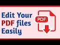 How to edit pdf file in mobile | how to edit pdf file in computer | Computer Classes