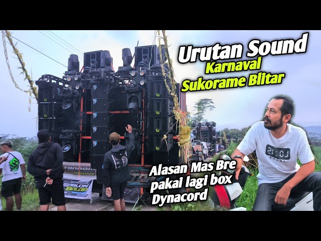 MAS BRE beberkan alasan pakai Box Legend Dynacord,,,Daftar Urut sound karnaval Sukorame Blitar class=