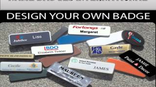 Business Name Badges