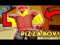 PIZZA BOY SKIN DELIVERS A FAT L TO NOOBS ON ARSENAL! (ROBLOX)