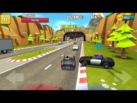 Faily Brakes 2 Flatout Police Chase - Android Gameplay Part 5