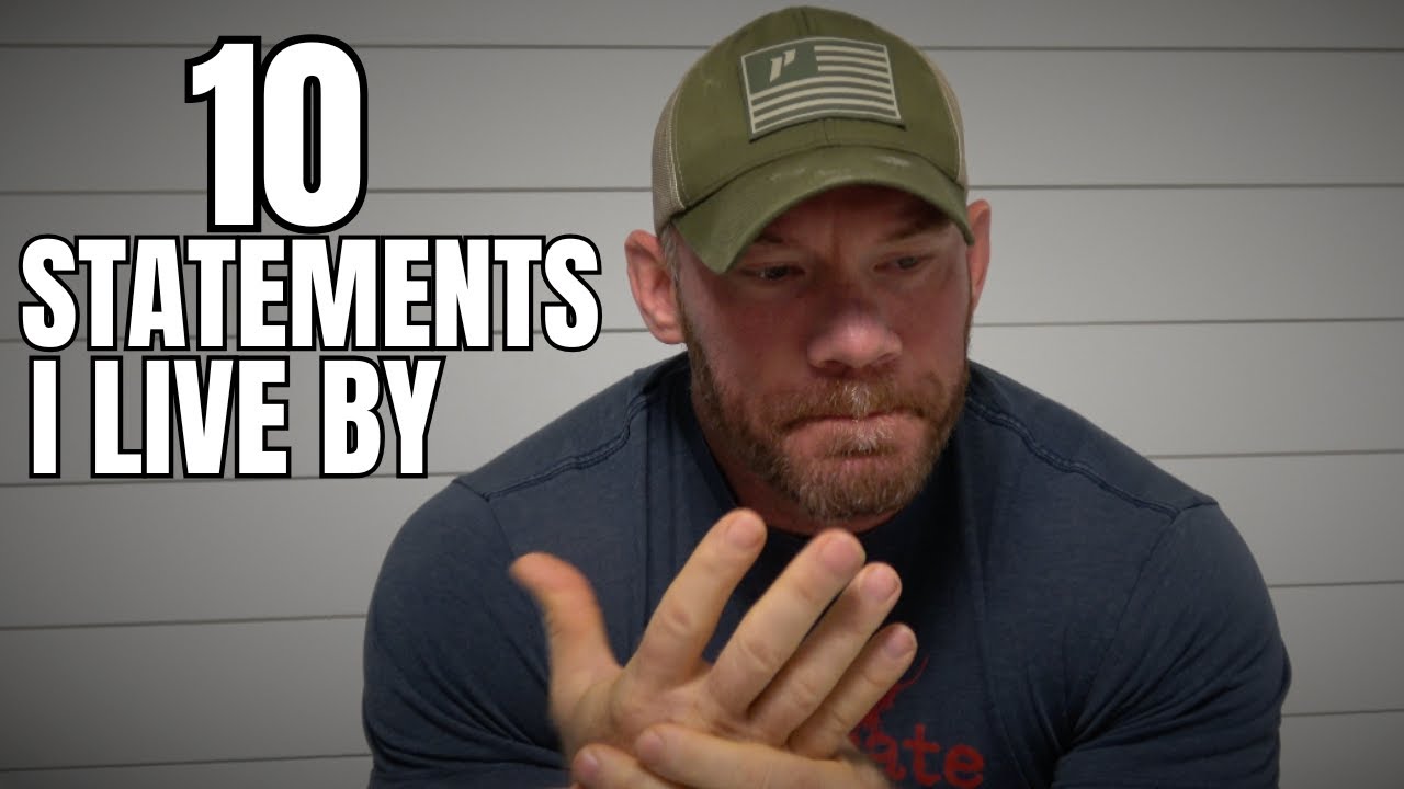 10 утверждений, по которым я живу, и несколько ОГРОМНЫХ НОВОСТЕЙ!