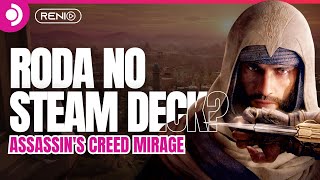 Assassin's Creed Mirage Initial Gameplay on Steam Deck 