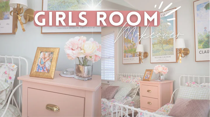 GIRLS BEDROOM MAKEOVER // BEFORE + AFTER // Sister...