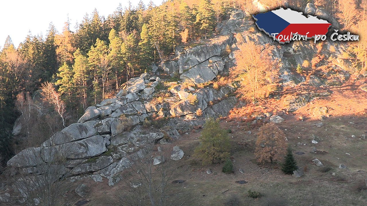 Pulčínské skály - Mohutné skalní útvary nedaleko Vsetína (018)