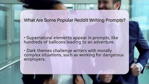 What Are Some Popular Reddit Writing Prompts? - Everyday-Networking