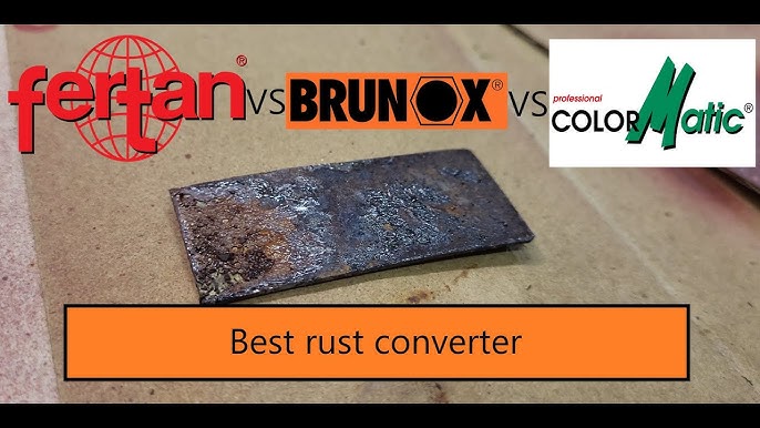 Perfekte Rostbehandlung mit BRUNOX® epoxy 