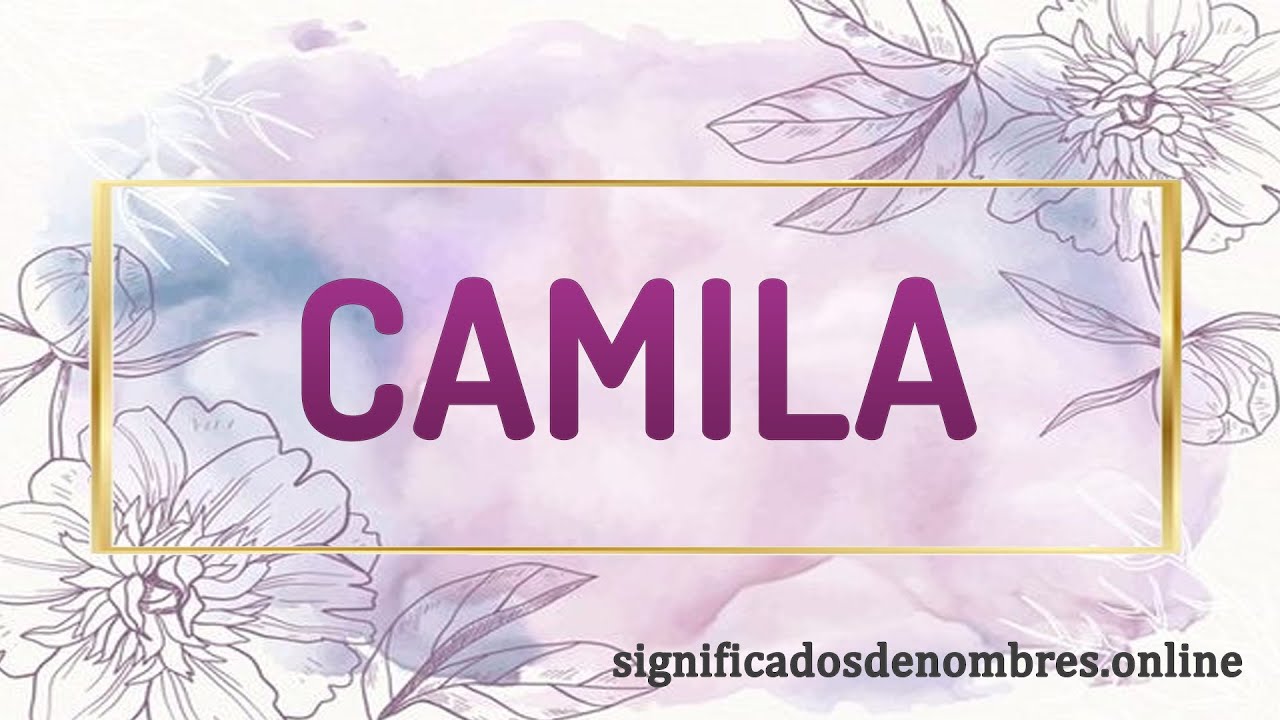 Que significa camila