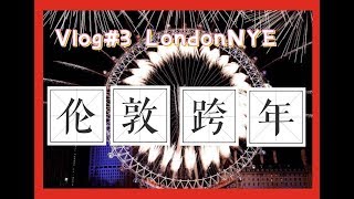 Vlog#3 London new year eve fireworks 跨年烟花 站4小时只为看10分钟跨年！ by The Great Angelina 83 views 5 years ago 5 minutes, 48 seconds